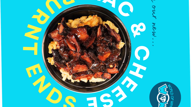 Mac and Cheese Burnt Ends.